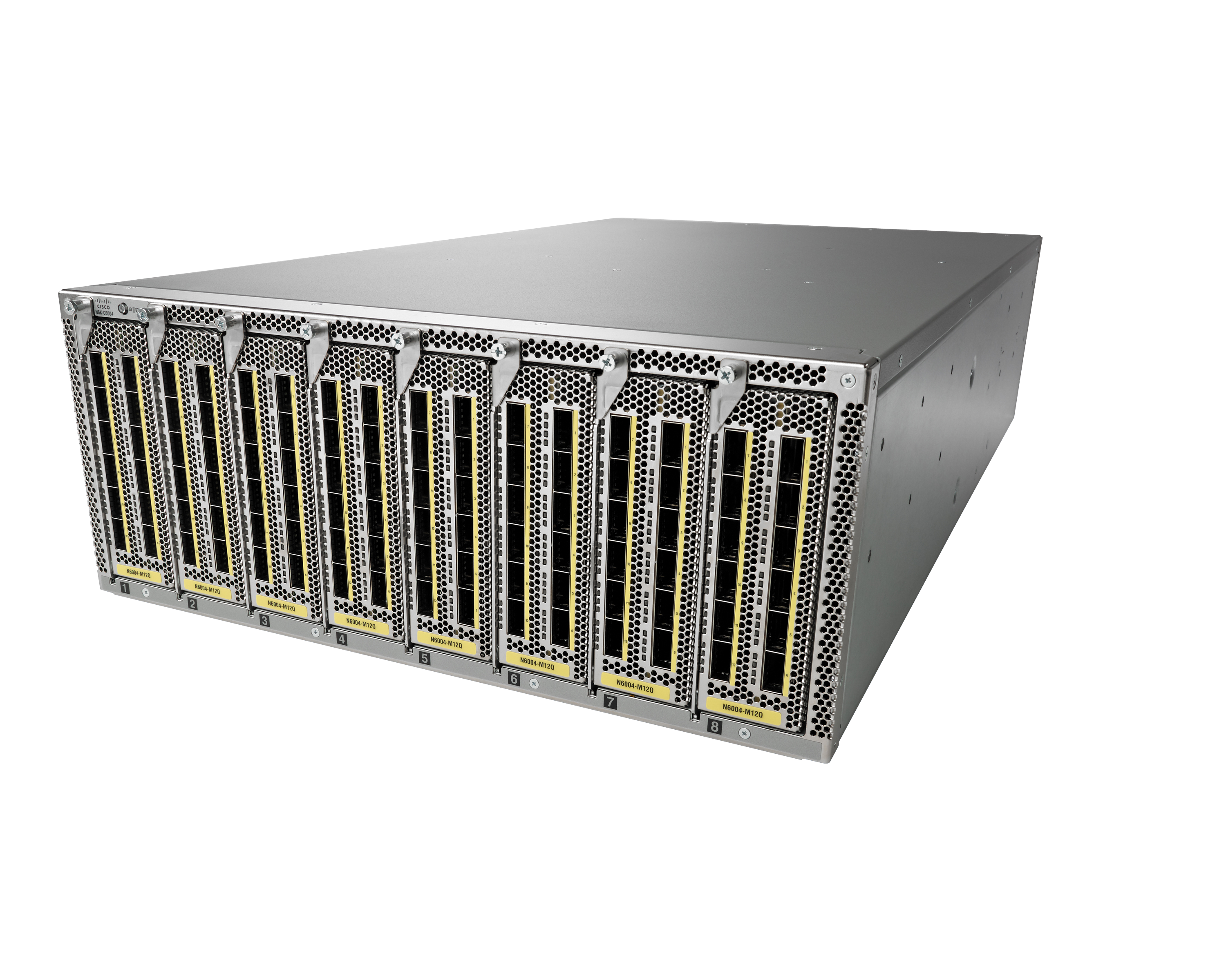 Front view of Nexus Core-8000 Switch server